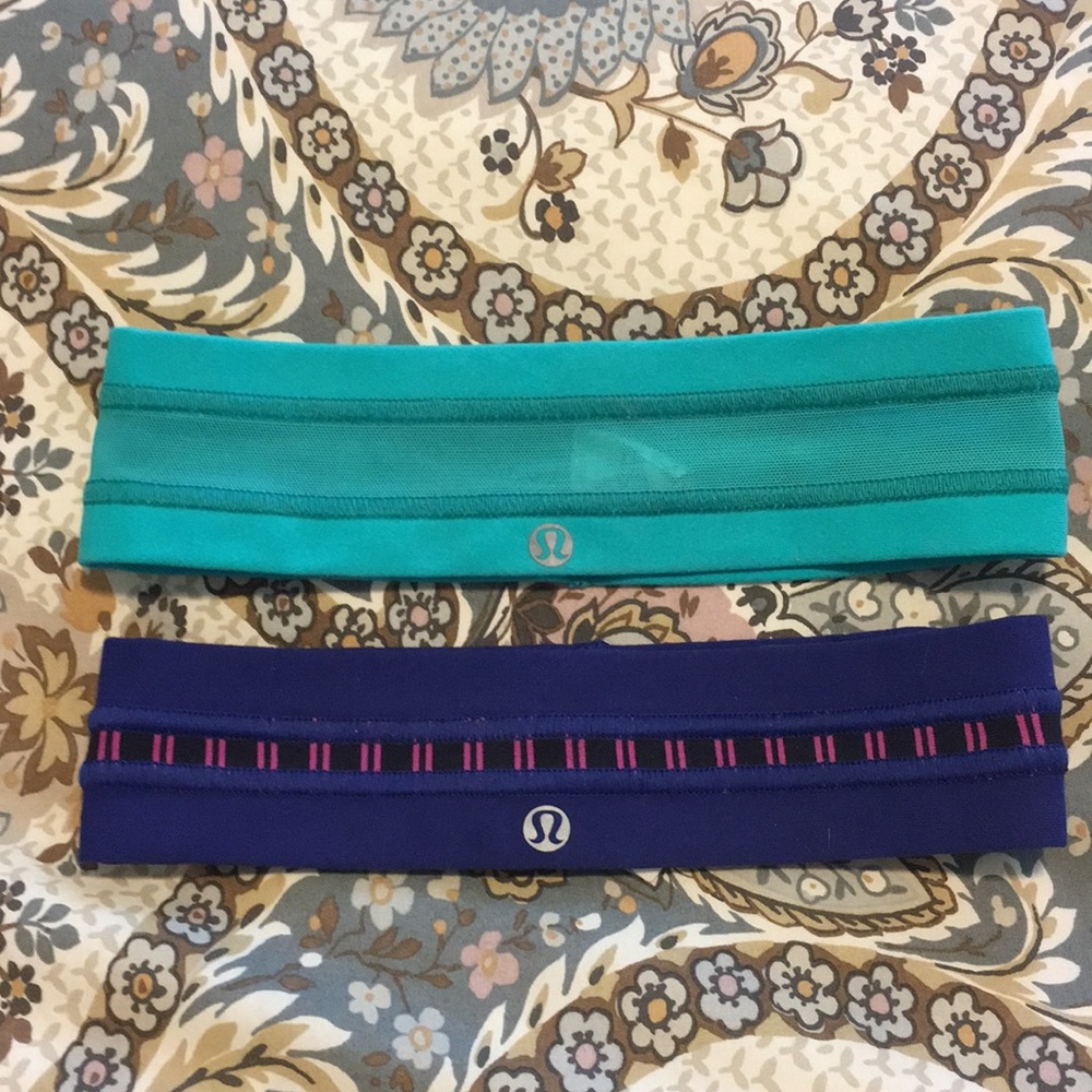 Set of 4 Athletic Headbands - Lululemon & NIKE